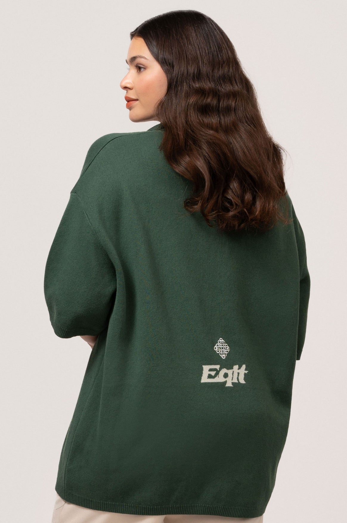 KNIT POLO TEE | GREEN