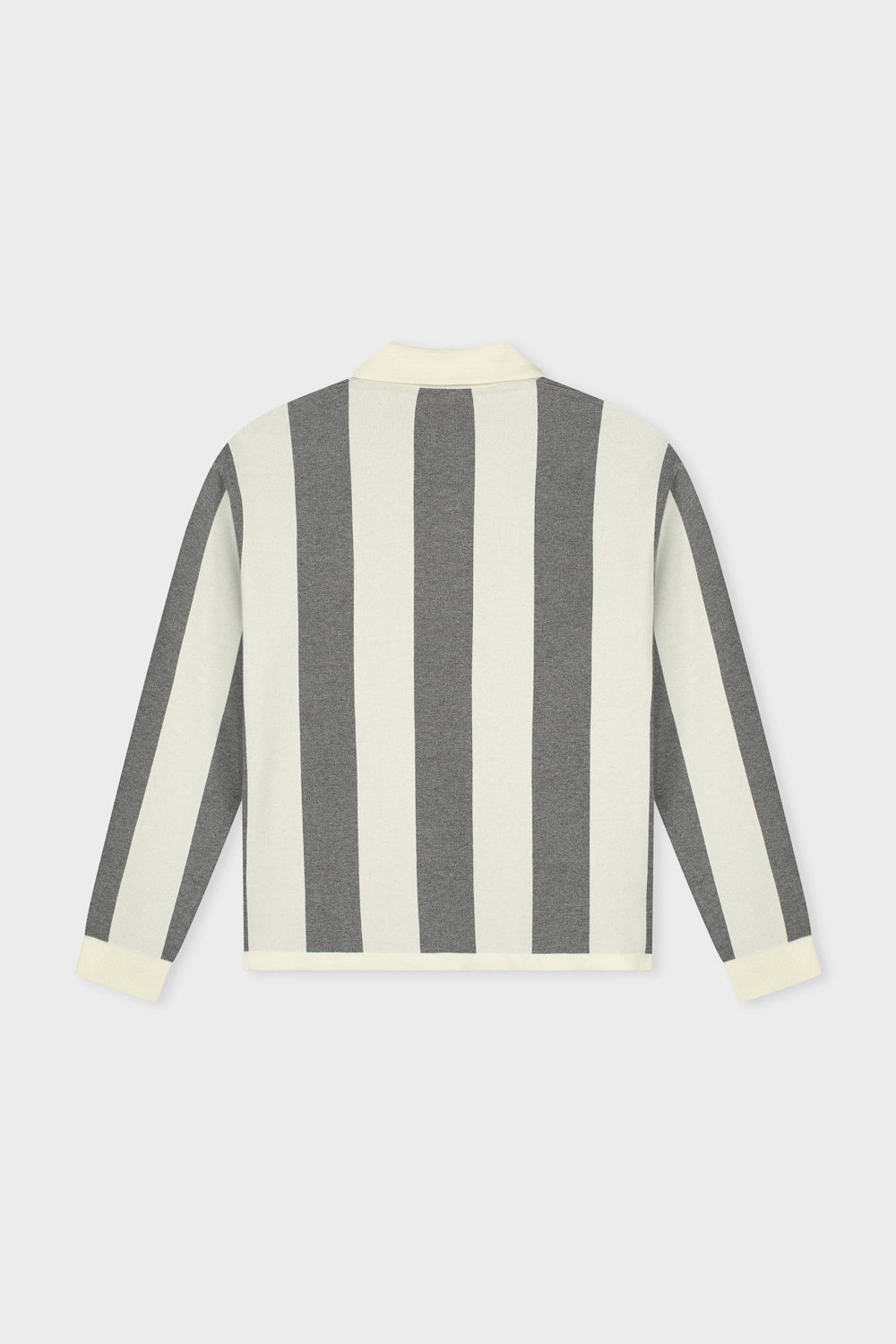 LOUIS KNIT LONGSLEEVE JERSEY | OFF-WHITE & GREY