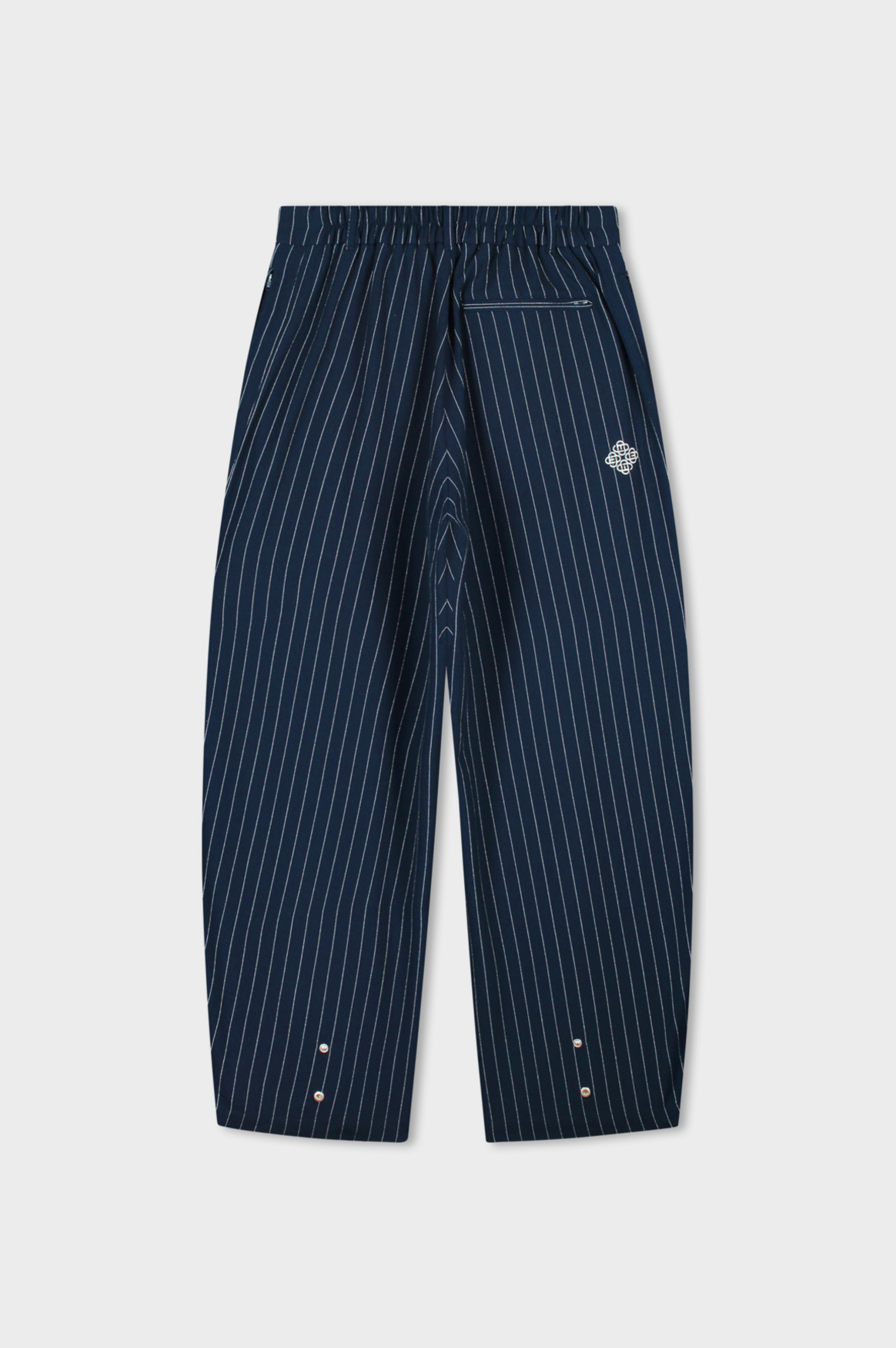 LUCIEN TRACK PANTS | NAVY PIN STRIPE