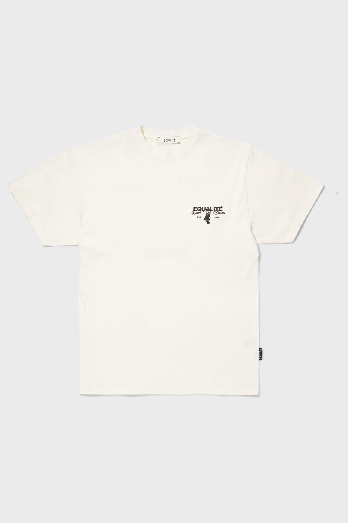 Levana Oversized Tee | Black & Off-White