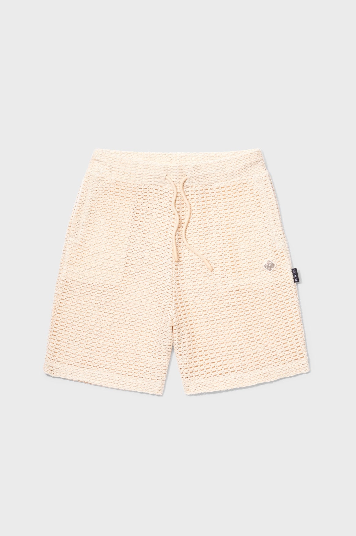 Lyra Knitted Croched Shorts | Off-white