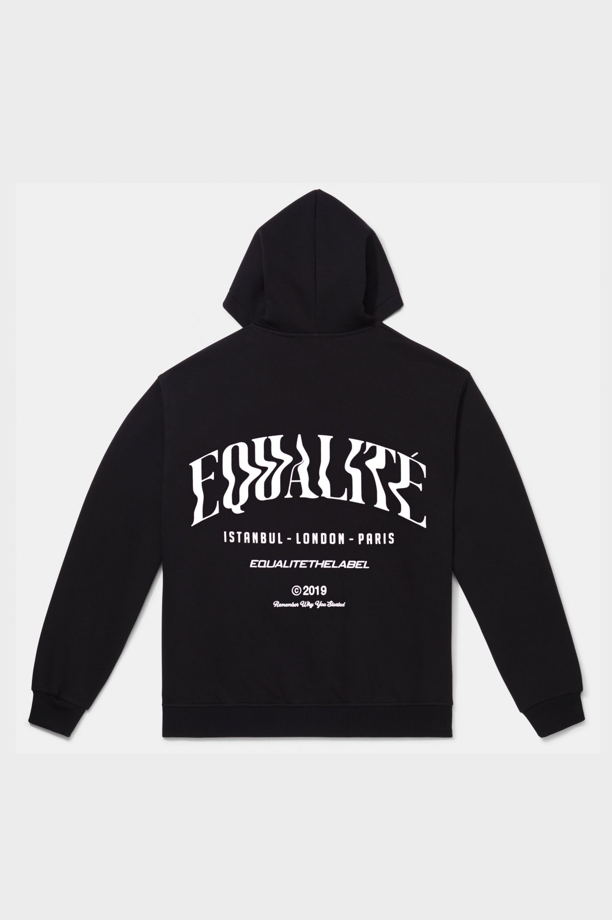 MAU OVERSIZED HOODIE | BLACK