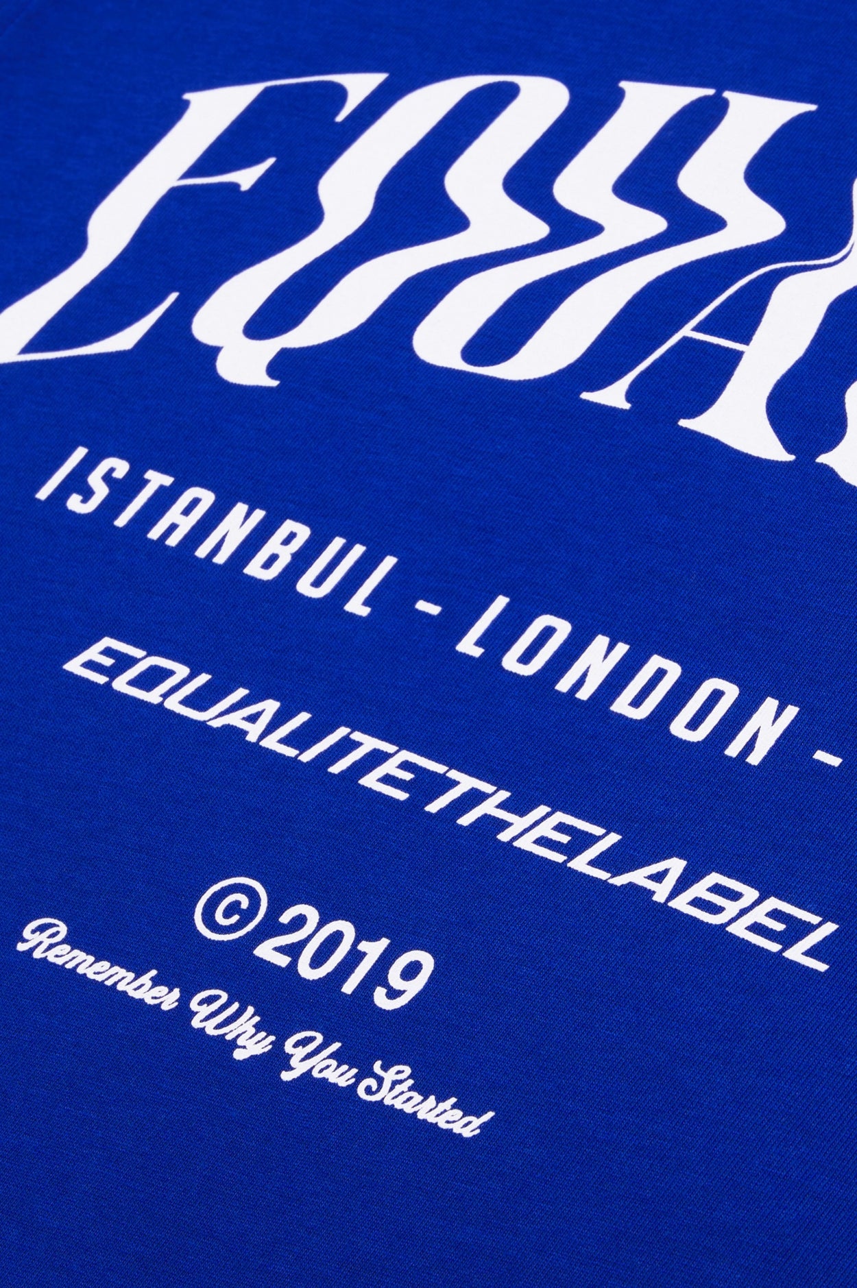 MAU OVERSIZED TEE | BLUE