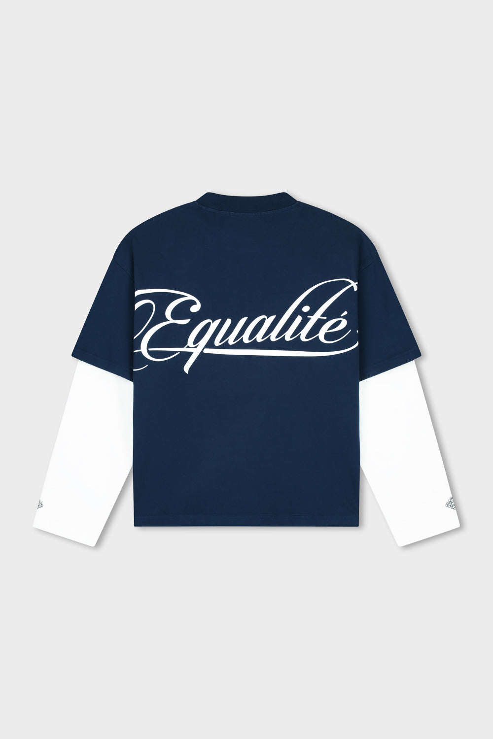 NICO DOUBLE LAYER LONGSLEEVE TEE | WASHED NAVY