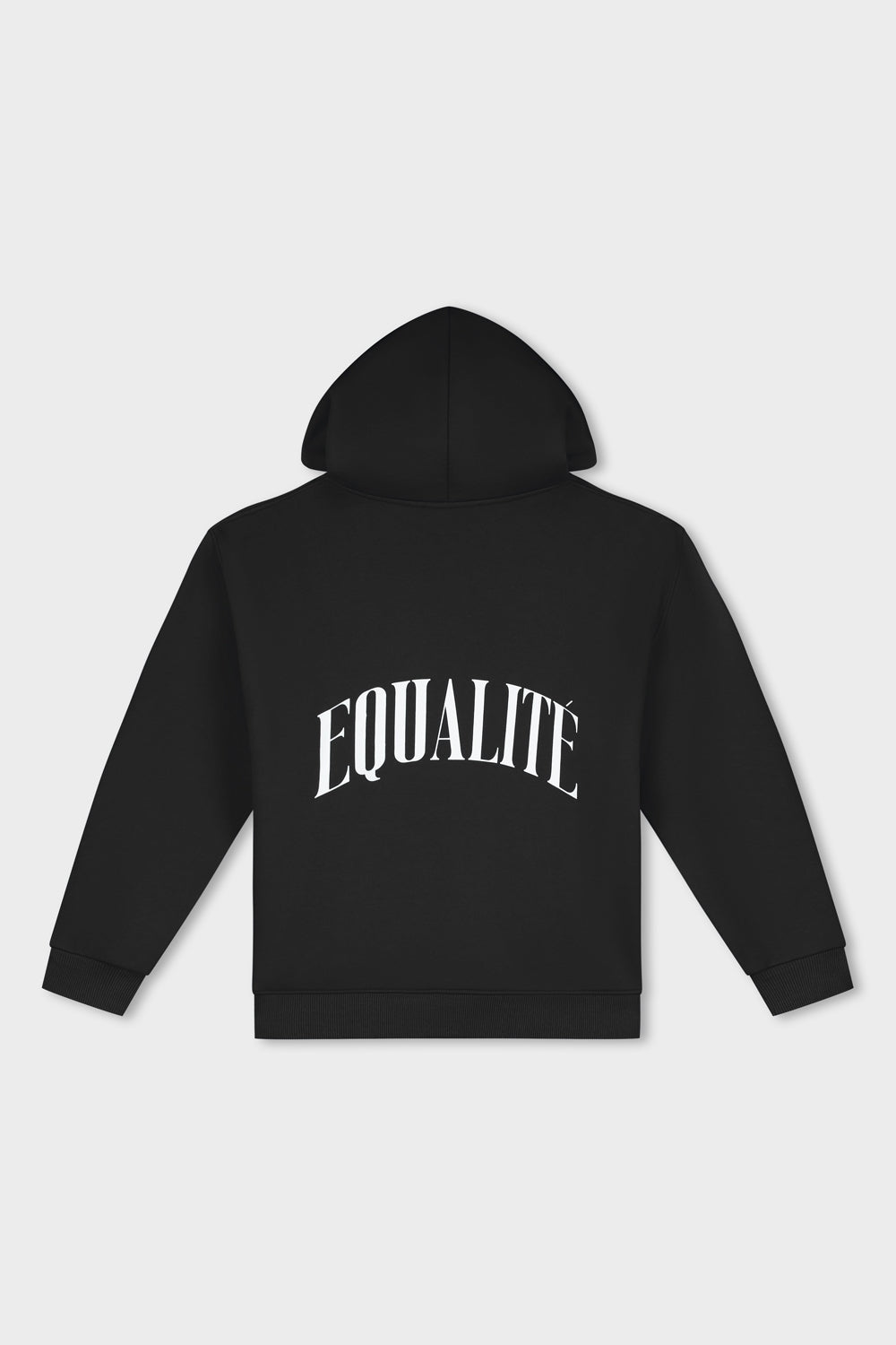 OLIVER OVERSIZED FULL ZIP HOODIE | BLACK
