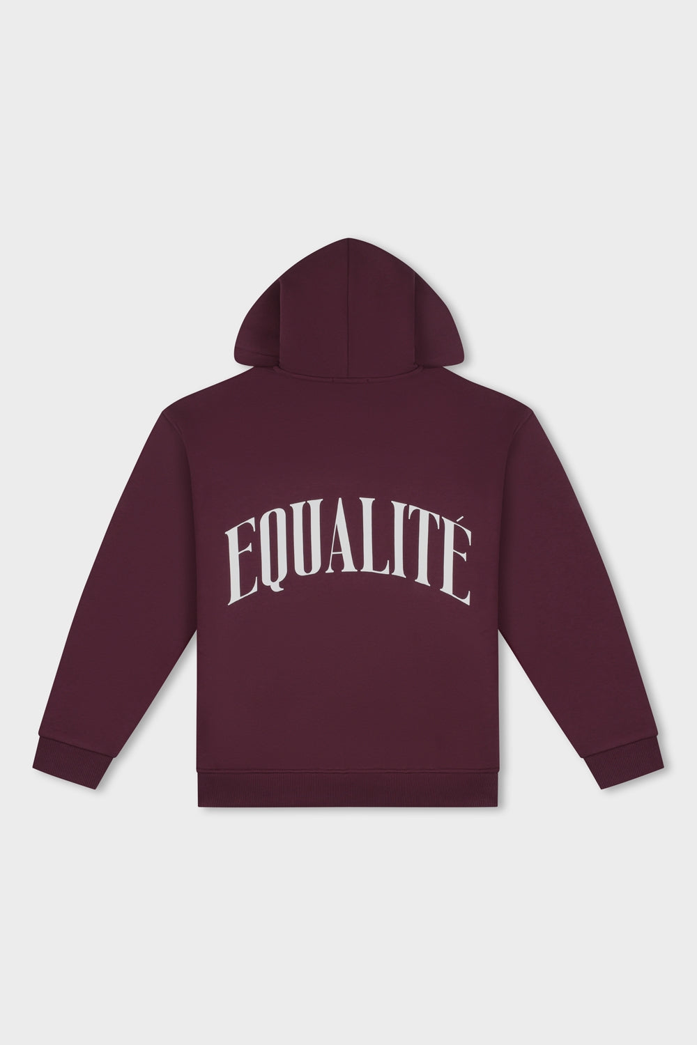 OLIVER OVERSIZED HOODIE | AUBERGINE