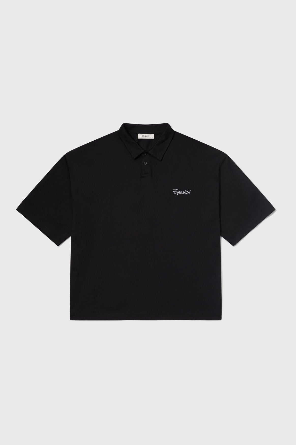 OASIS OVERSIZED POLO | BLACK