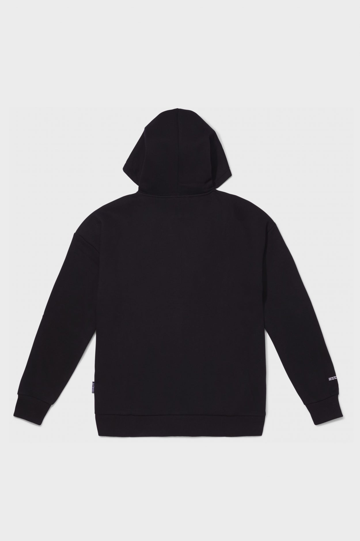 OLIVER OVERSIZED FULL ZIP HOODIE | BLACK