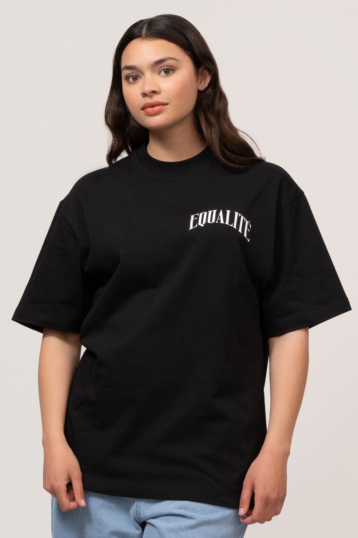 OLIVER OVERSIZED TEE | BLACK