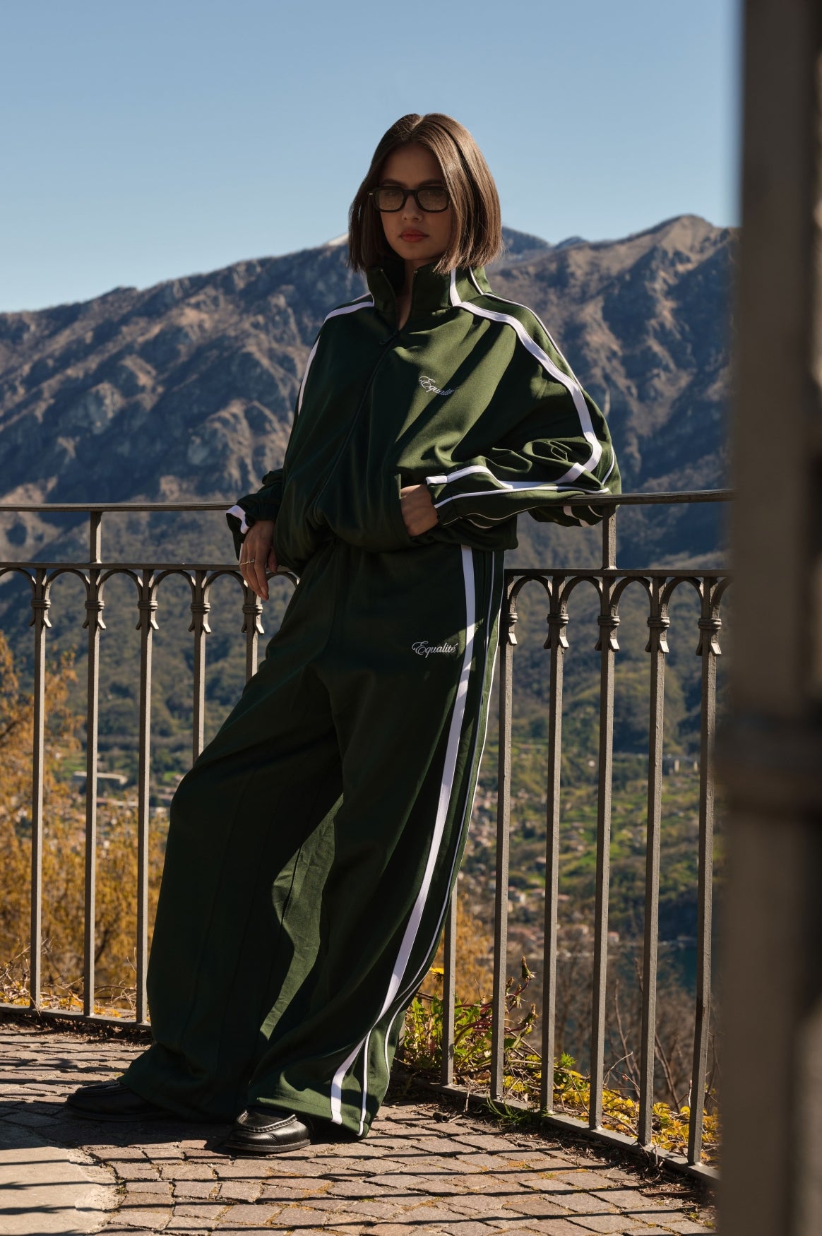 TRACK PANTS | GREEN