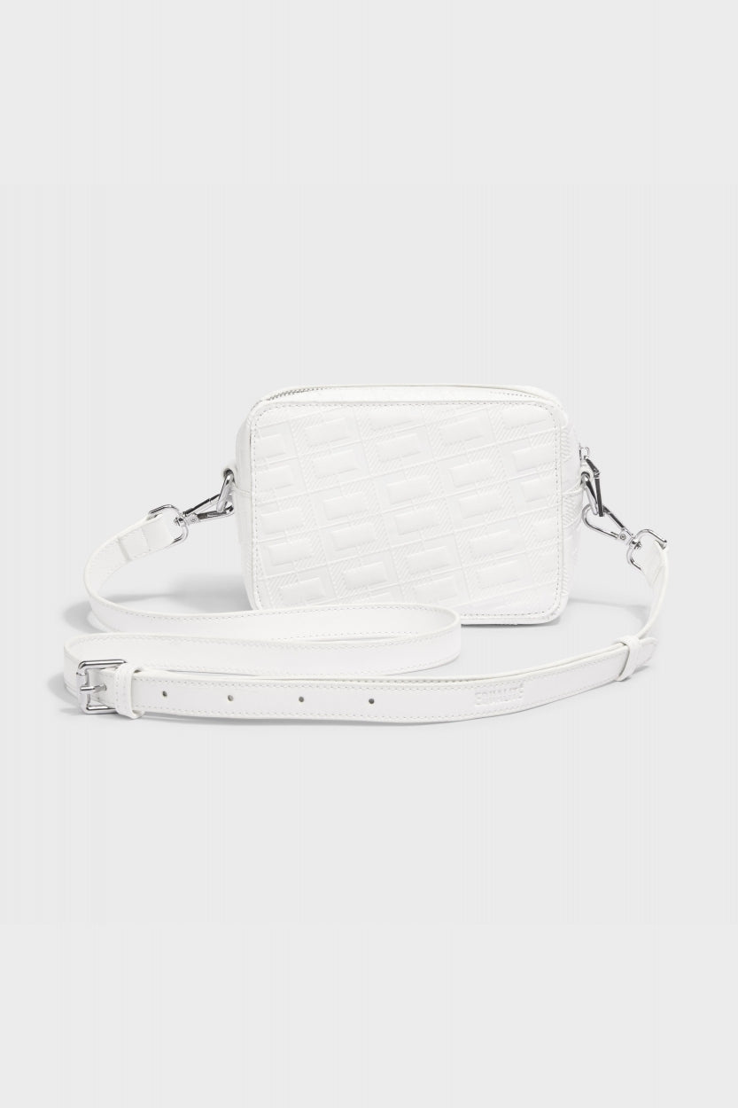 PATTERN MESSENGER BAG | WHITE