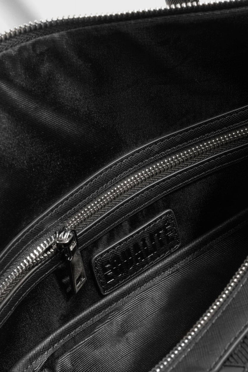 PATTERN WEEKEND BAG | BLACK