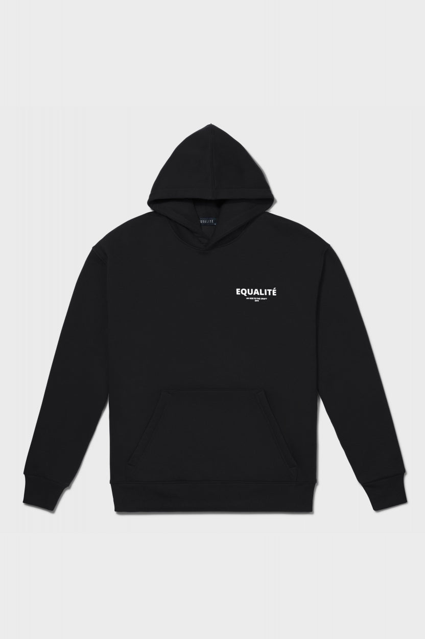 PIERE OVERSIZED HOODIE | BLACK