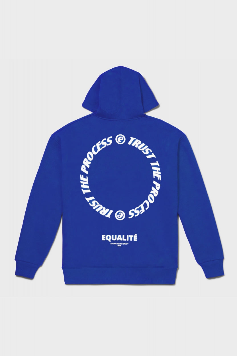 PIERE OVERSIZED HOODIE | BLUE