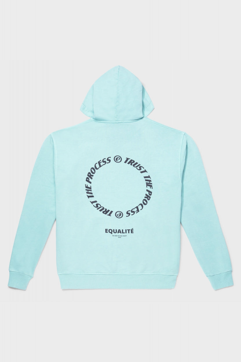 PIERE OVERSIZED HOODIE | WASHED LIGHT BLUE