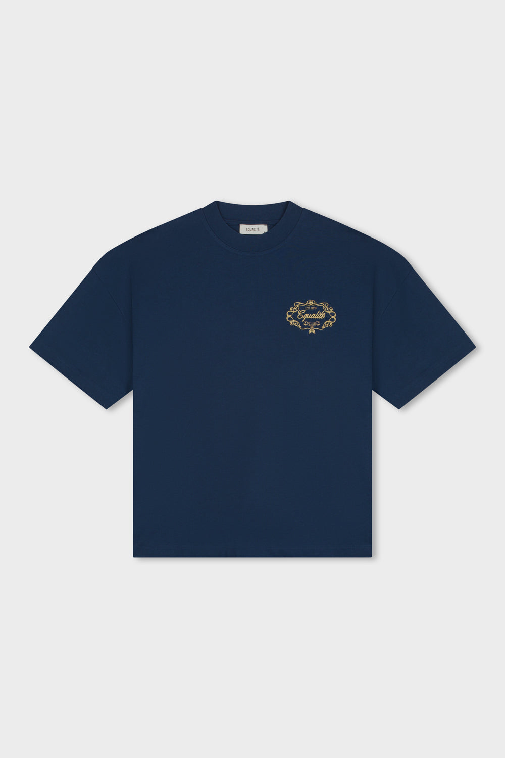 ROYAL BOXY TEE | NAVY