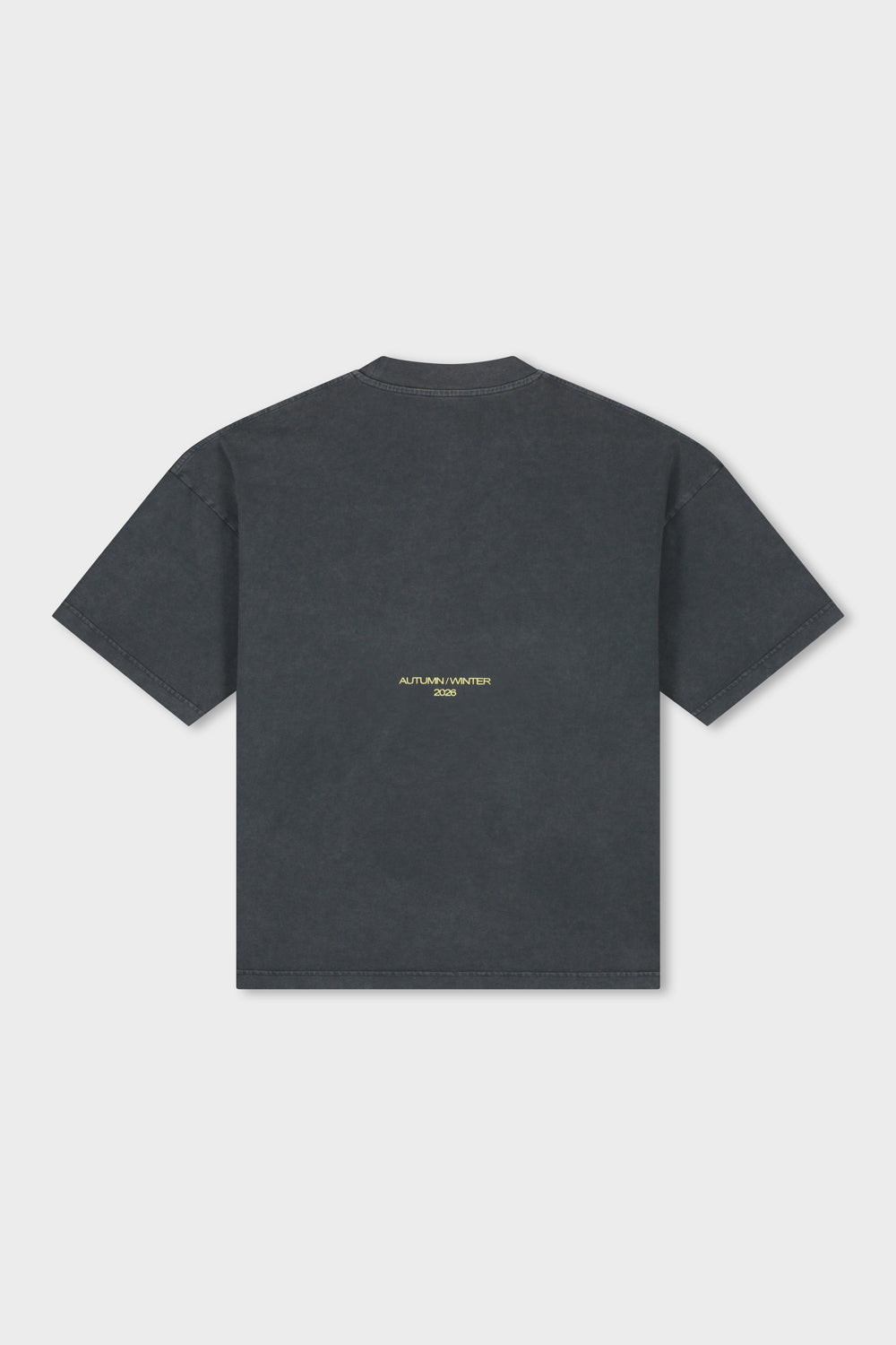 SIAN BOXY TEE | WASHED GREY