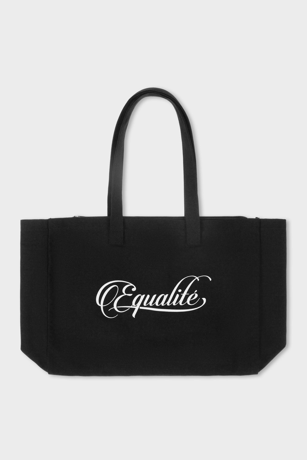 SIGNATURE CANVAS SHOPPER | BLACK