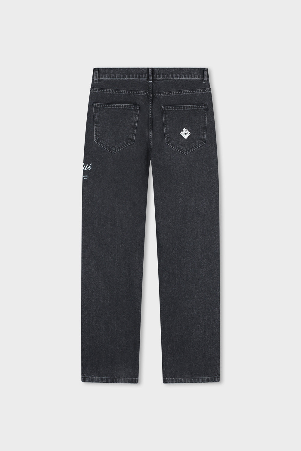 Signature Straight Fit Jeans | Black