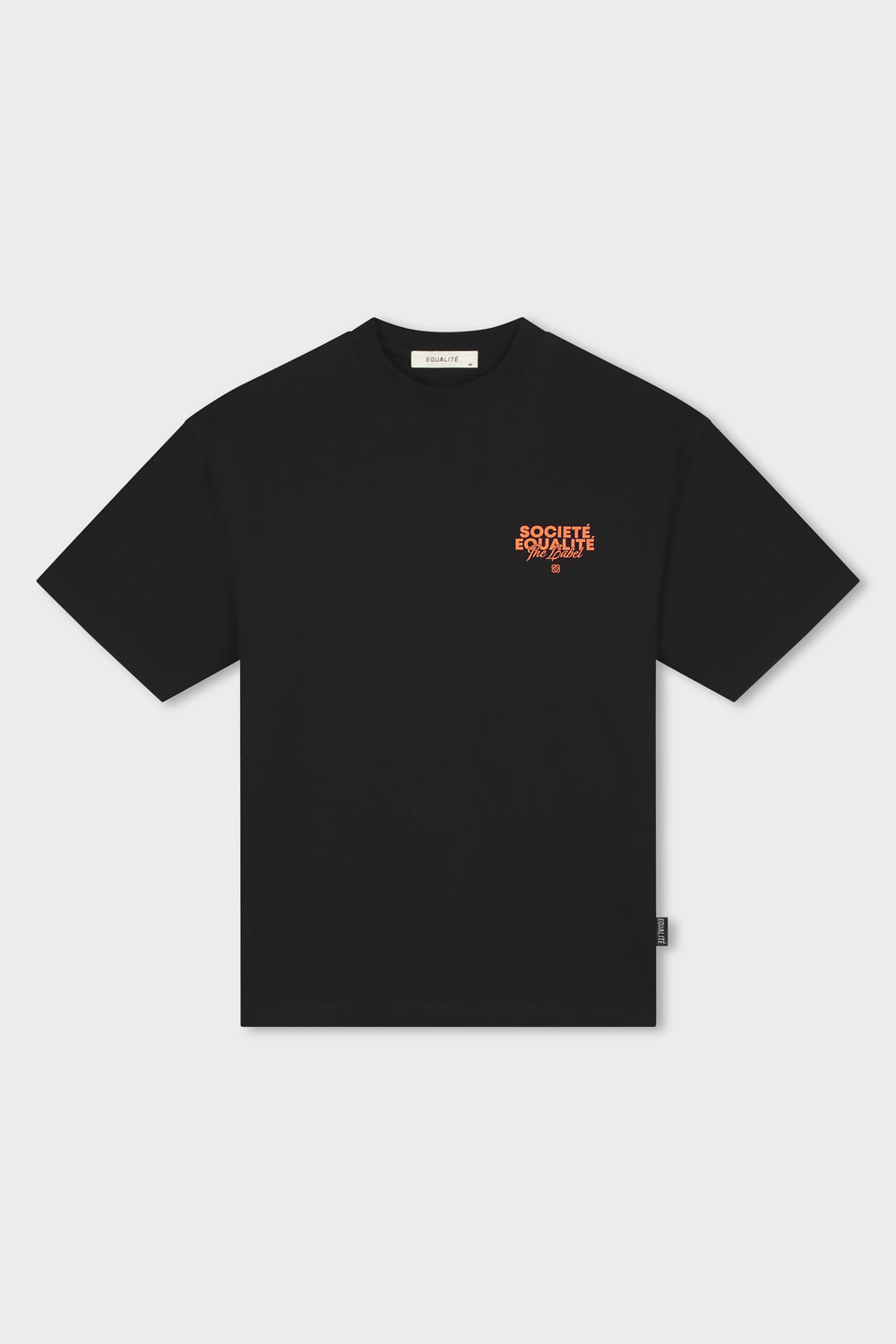 SOCIETE 2.0 OVERSIZED TEE | BLACK