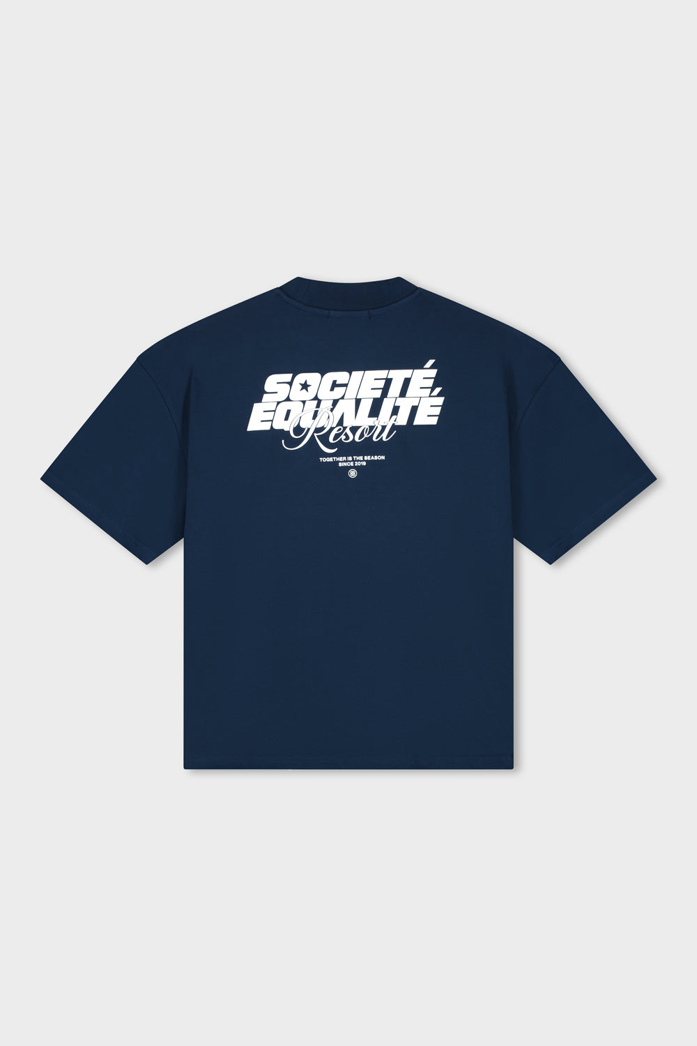 SOCIETÉ RESORT BOXY TEE | NAVY