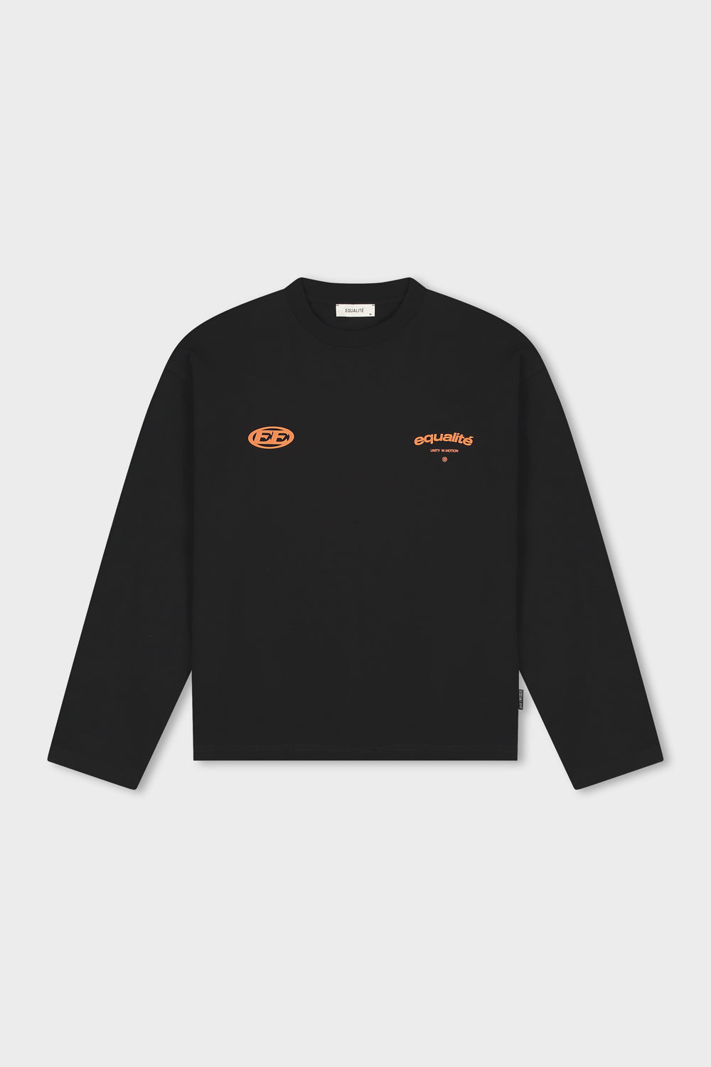 STAY EQUAL LONGSLEEVE TEE | BLACK