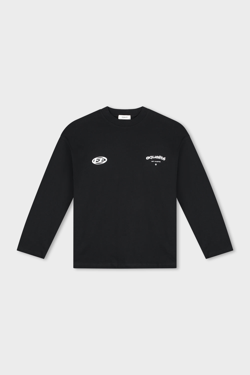 STAY EQUAL LONGSLEEVE TEE | BLACK