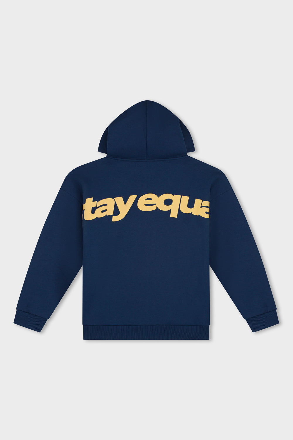 STAY EQUAL OVERSIZED FULL ZIP HOODIE | NAVY
