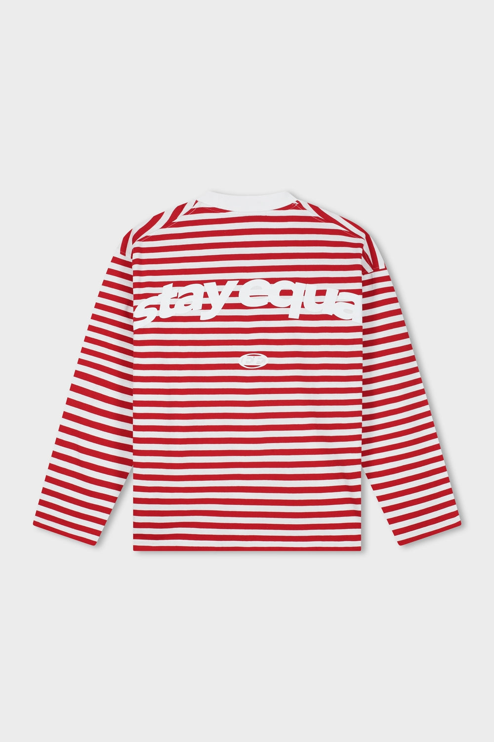 STRIPE LONGSLEEVE TEE | RED & WHITE