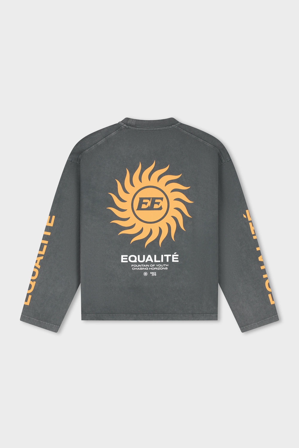 SUNNY OVERSIZED LONGSLEEVE TEE | WASHED GREY