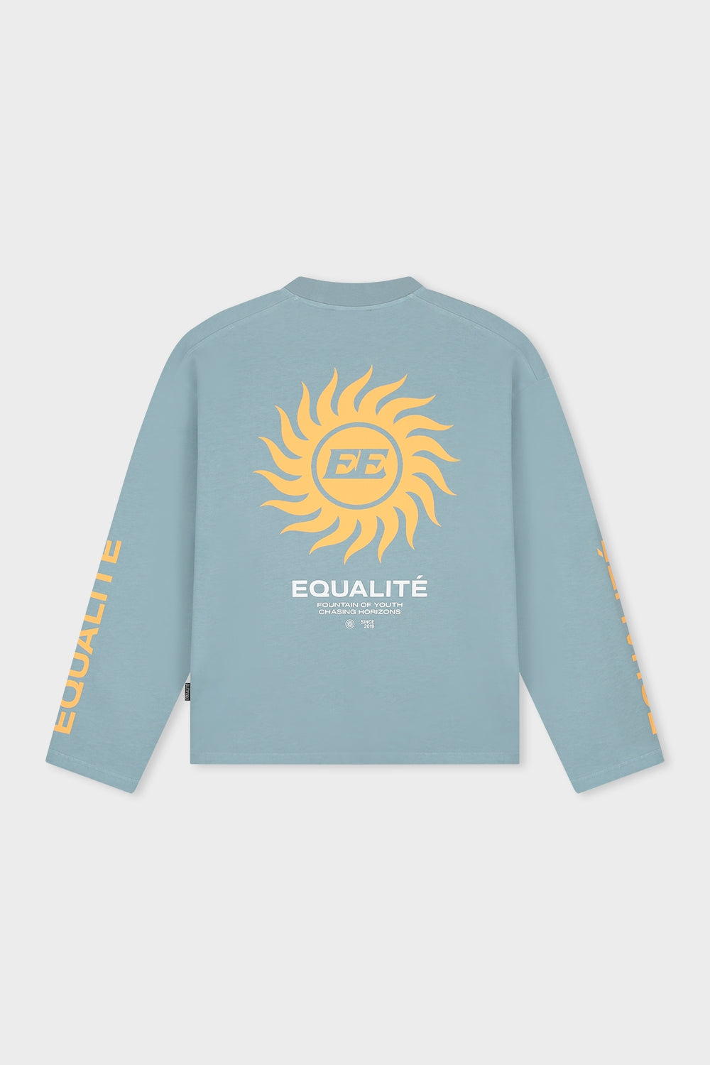 SUNNY OVERSIZED LONGSLEEVE TEE | WASHED LIGHT BLUE