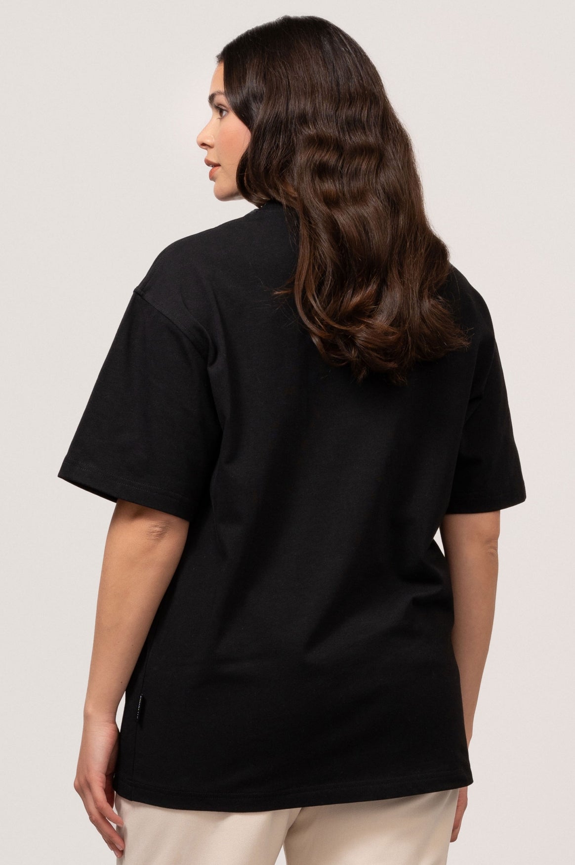 SIGNATURE OVERSIZED TEE | BLACK