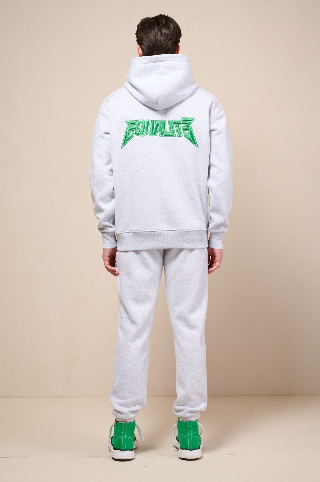 SPACE OVERSIZED TRACKSUIT | GREY MELANGE
