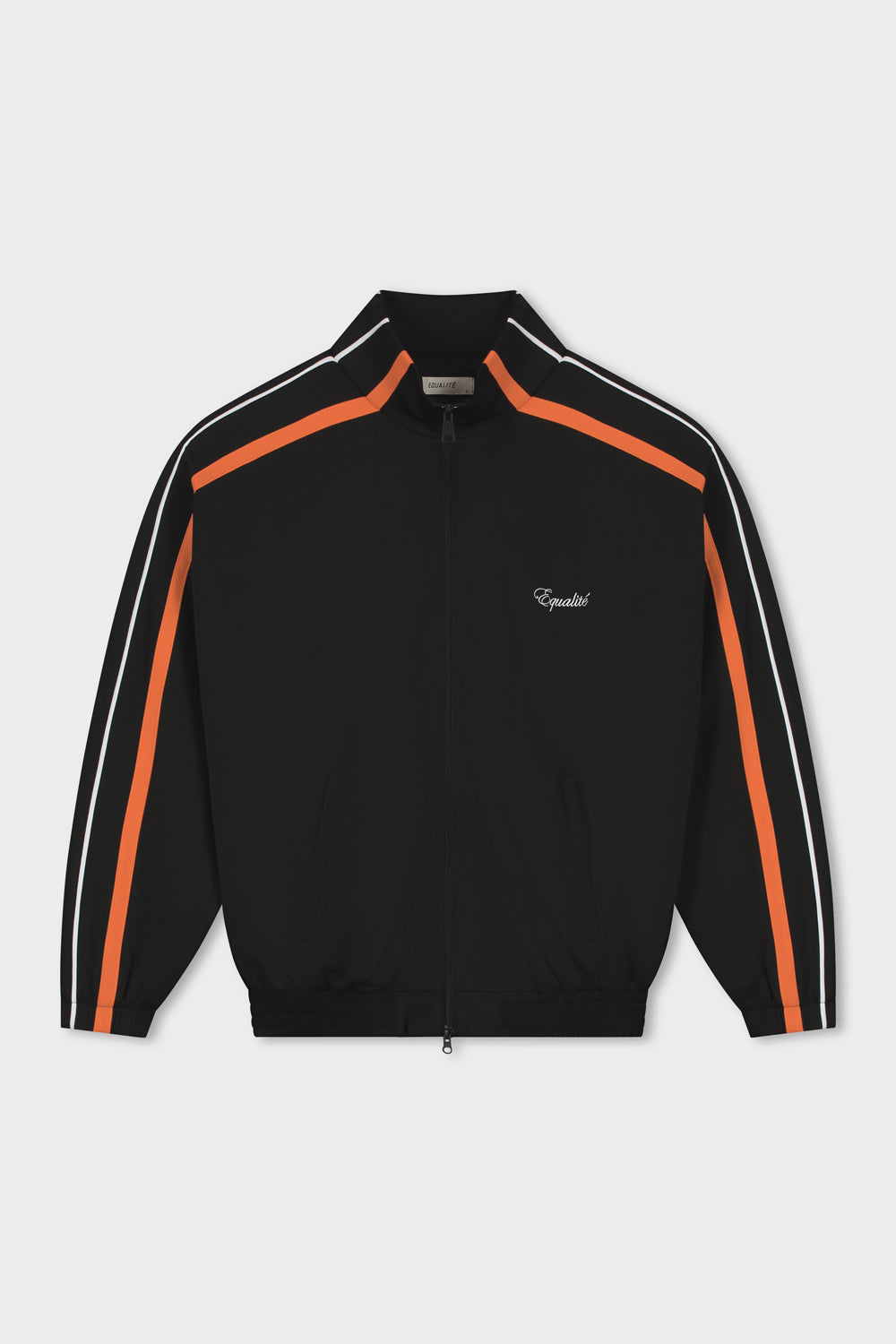 TRACK JACKET | BLACK & ORANGE