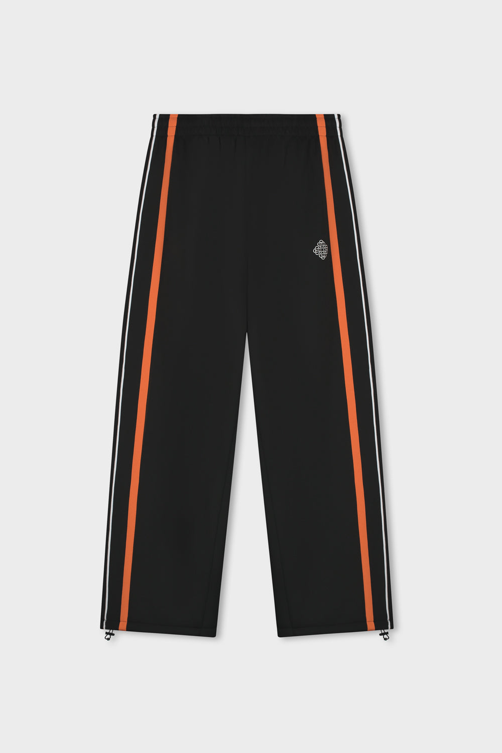 TRACK PANTS | BLACK & ORANGE