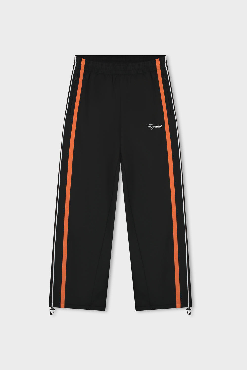 TRACK PANTS | BLACK & ORANGE
