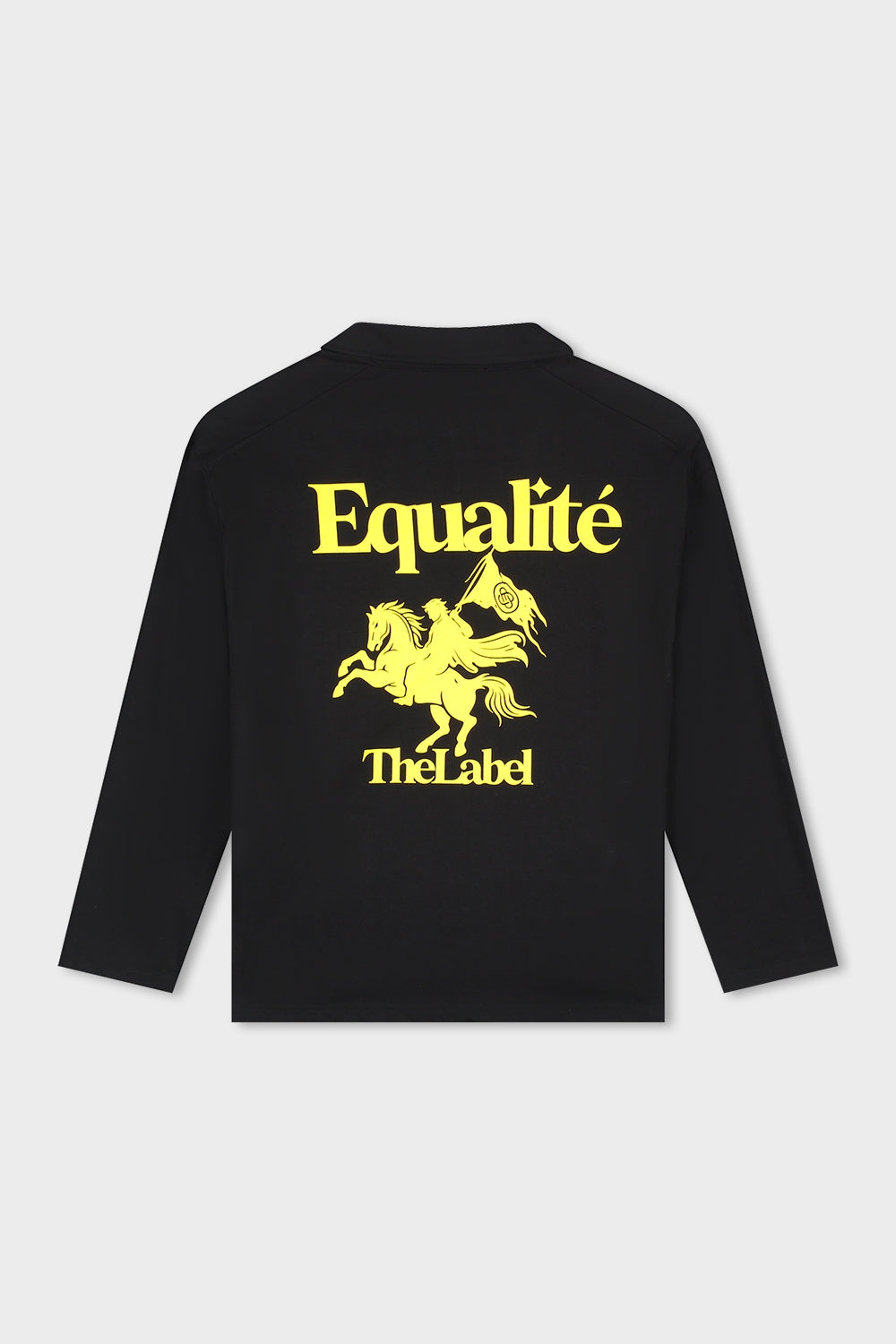 VERITY LONGSLEEVE POLO | BLACK