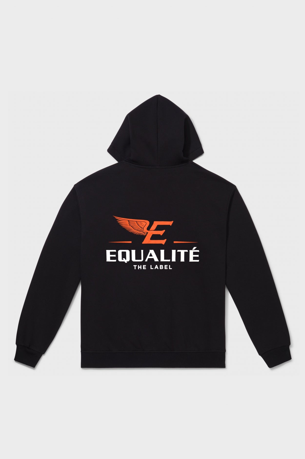 WING OVERSIZED HOODIE | BLACK