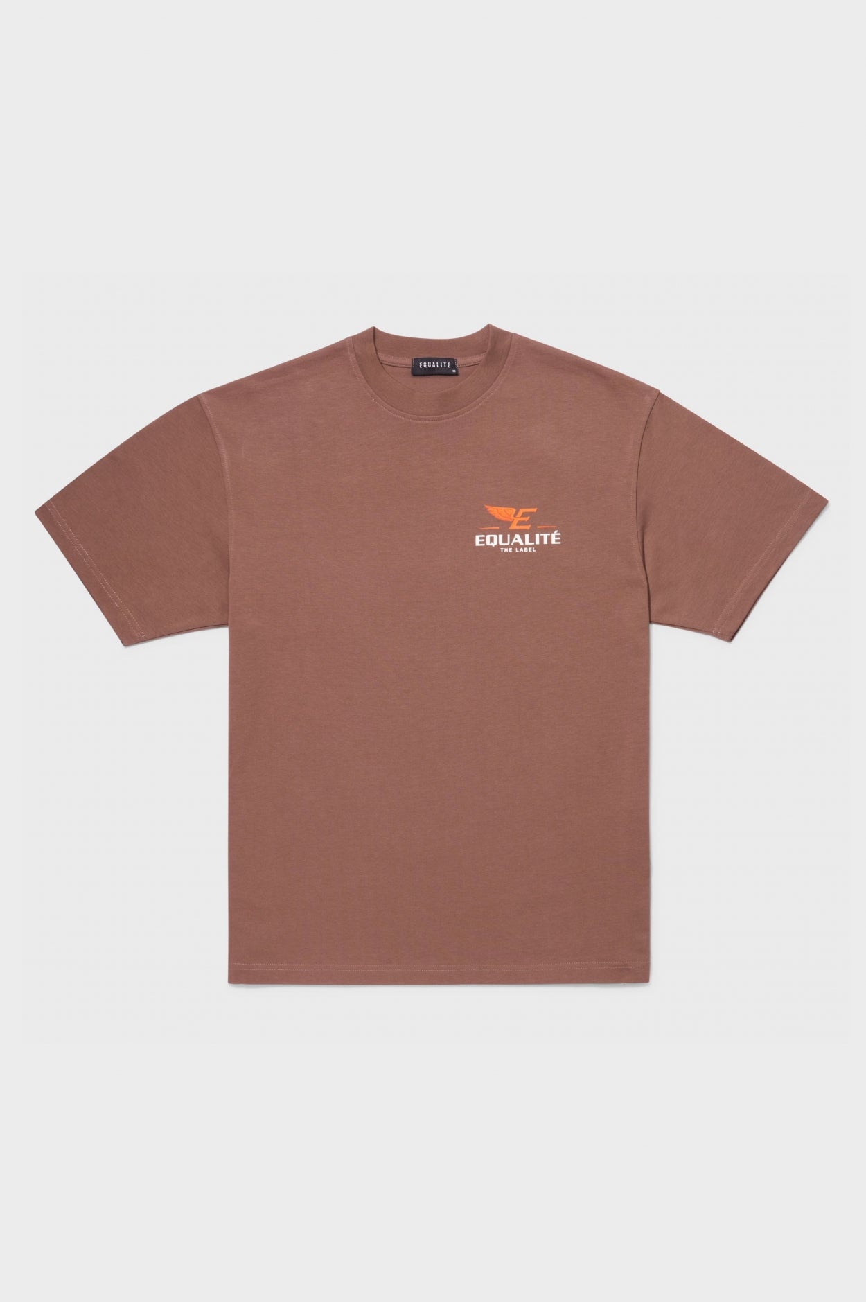 WING OVERSIZED TEE | BROWN