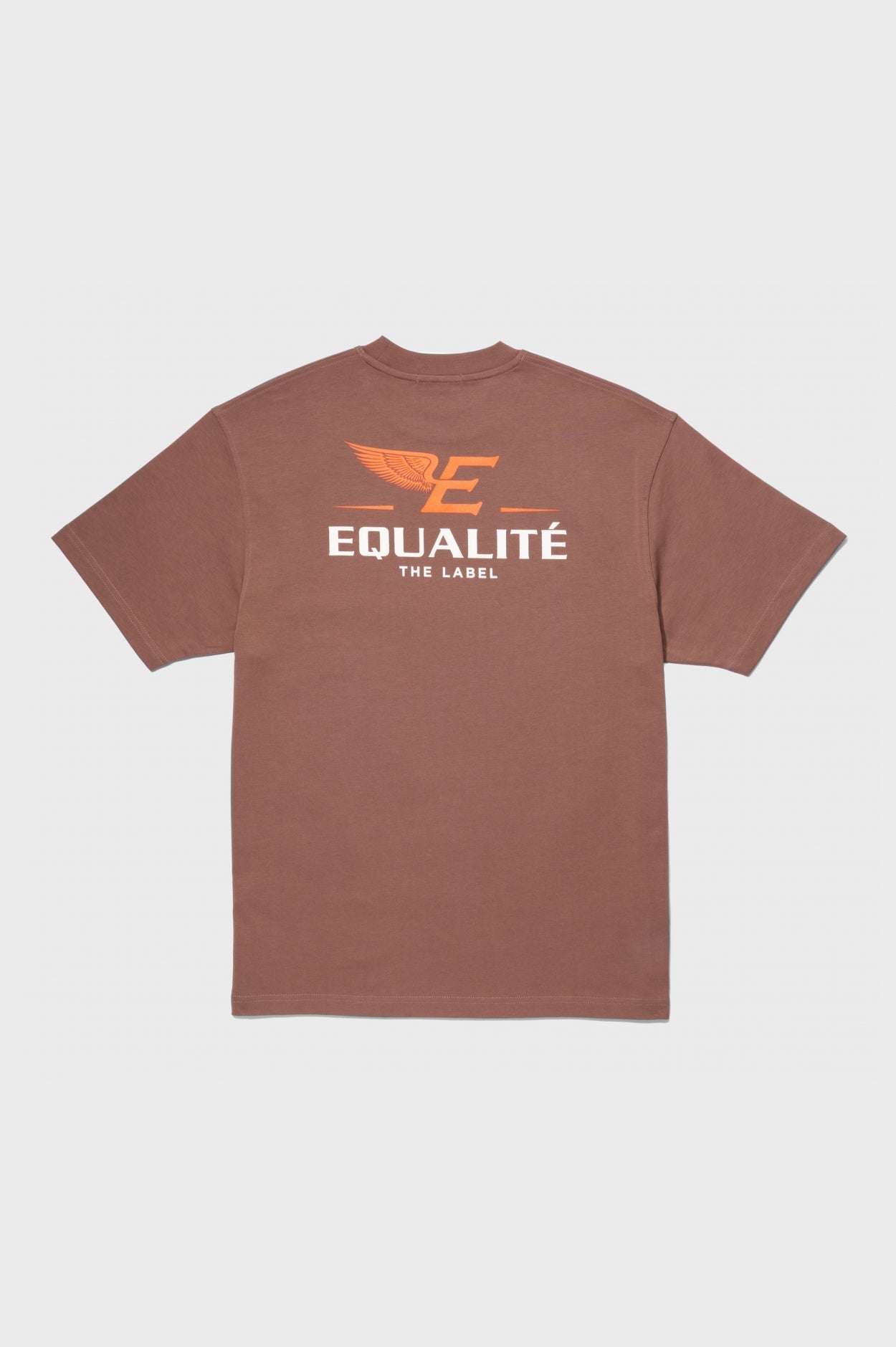 WING OVERSIZED TEE | BROWN