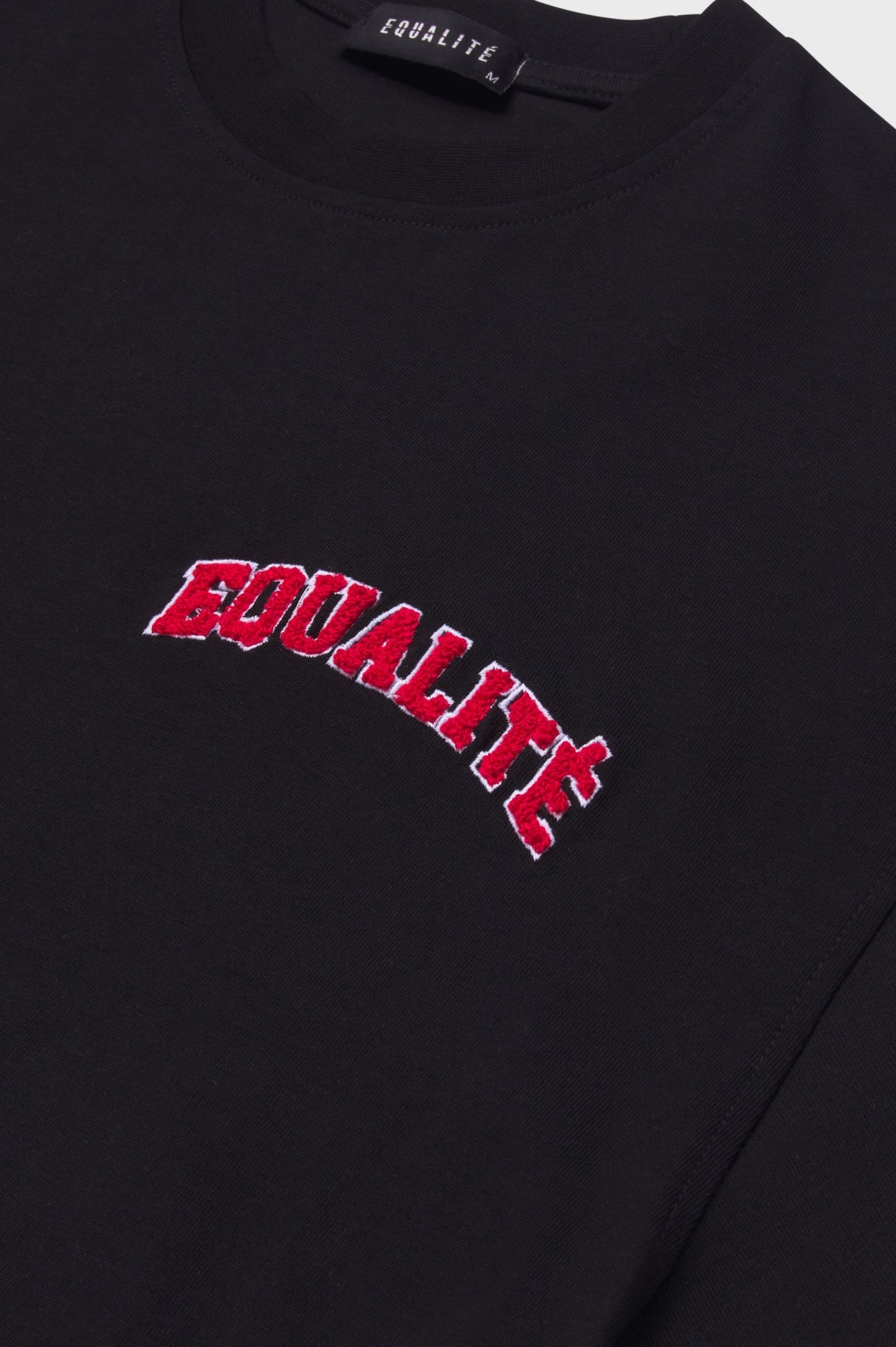 ZION OVERSIZED TEE | BLACK & RED