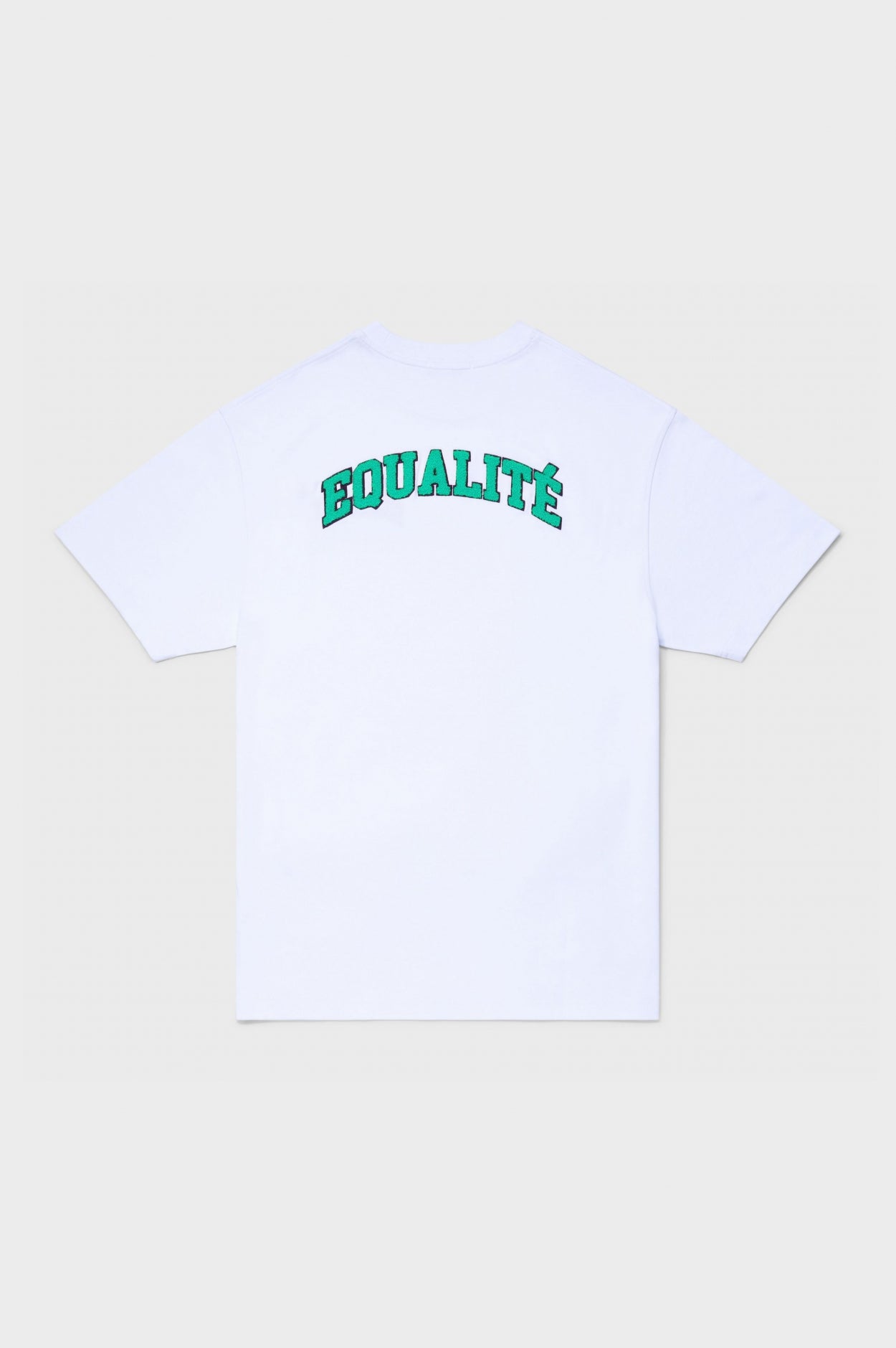 ZION OVERSIZED TEE | WHITE & GREEN