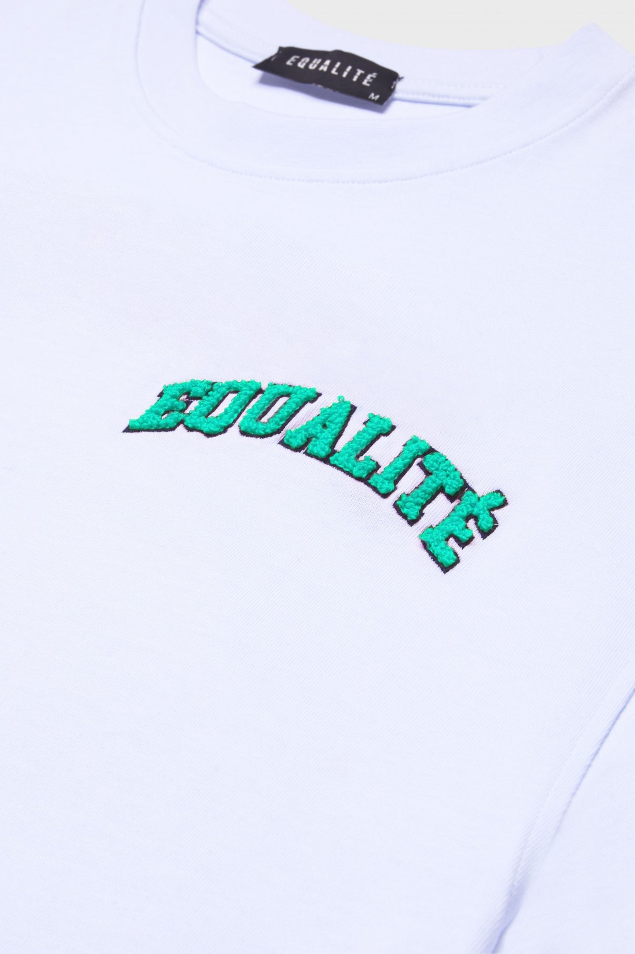 ZION OVERSIZED TEE | WHITE & GREEN