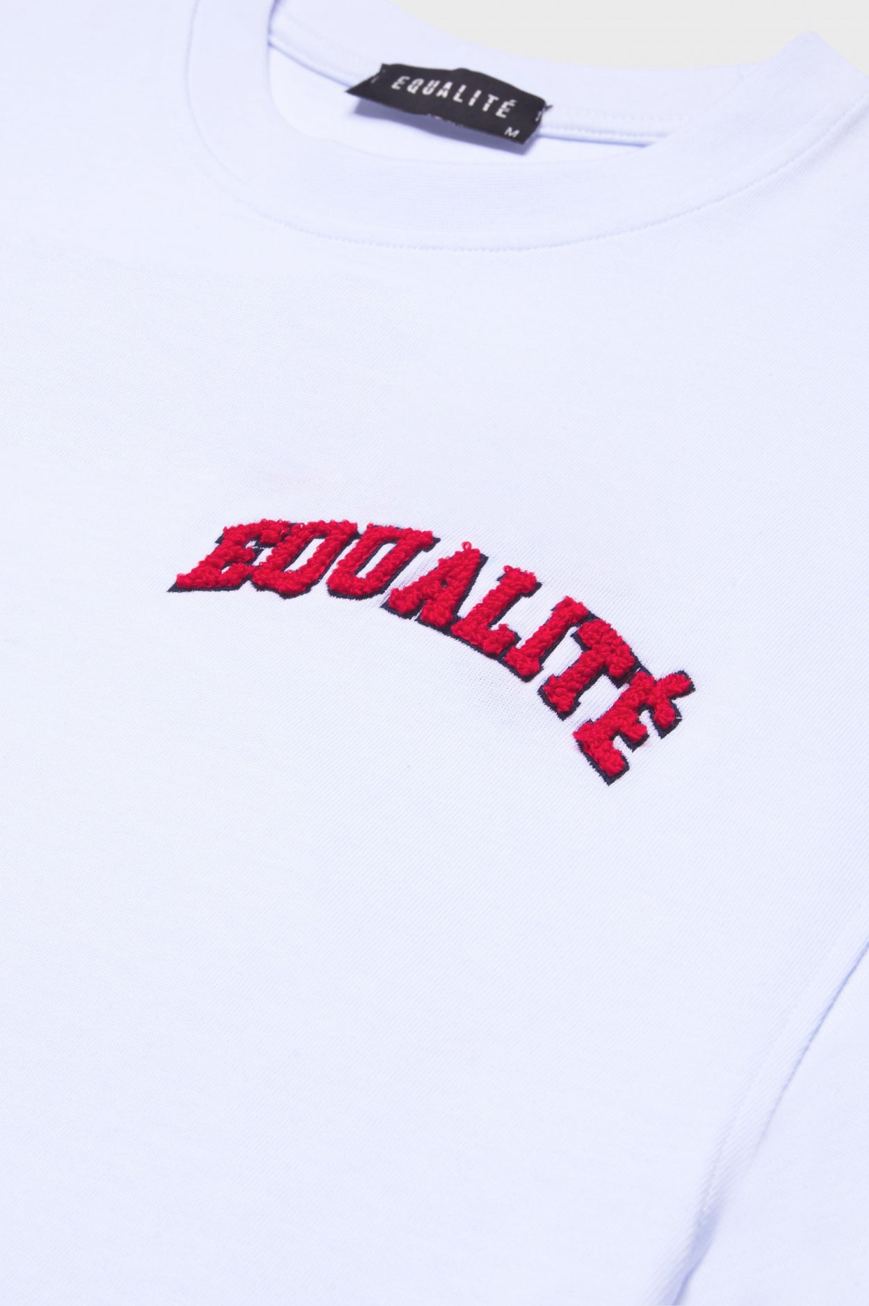 ZION OVERSIZED TEE | WHITE & RED