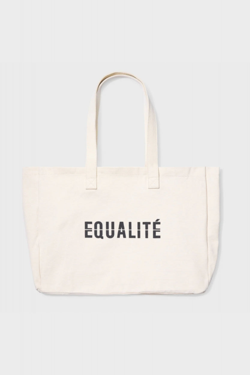 EQUALITÉ CANVAS SHOPPER | BEIGE