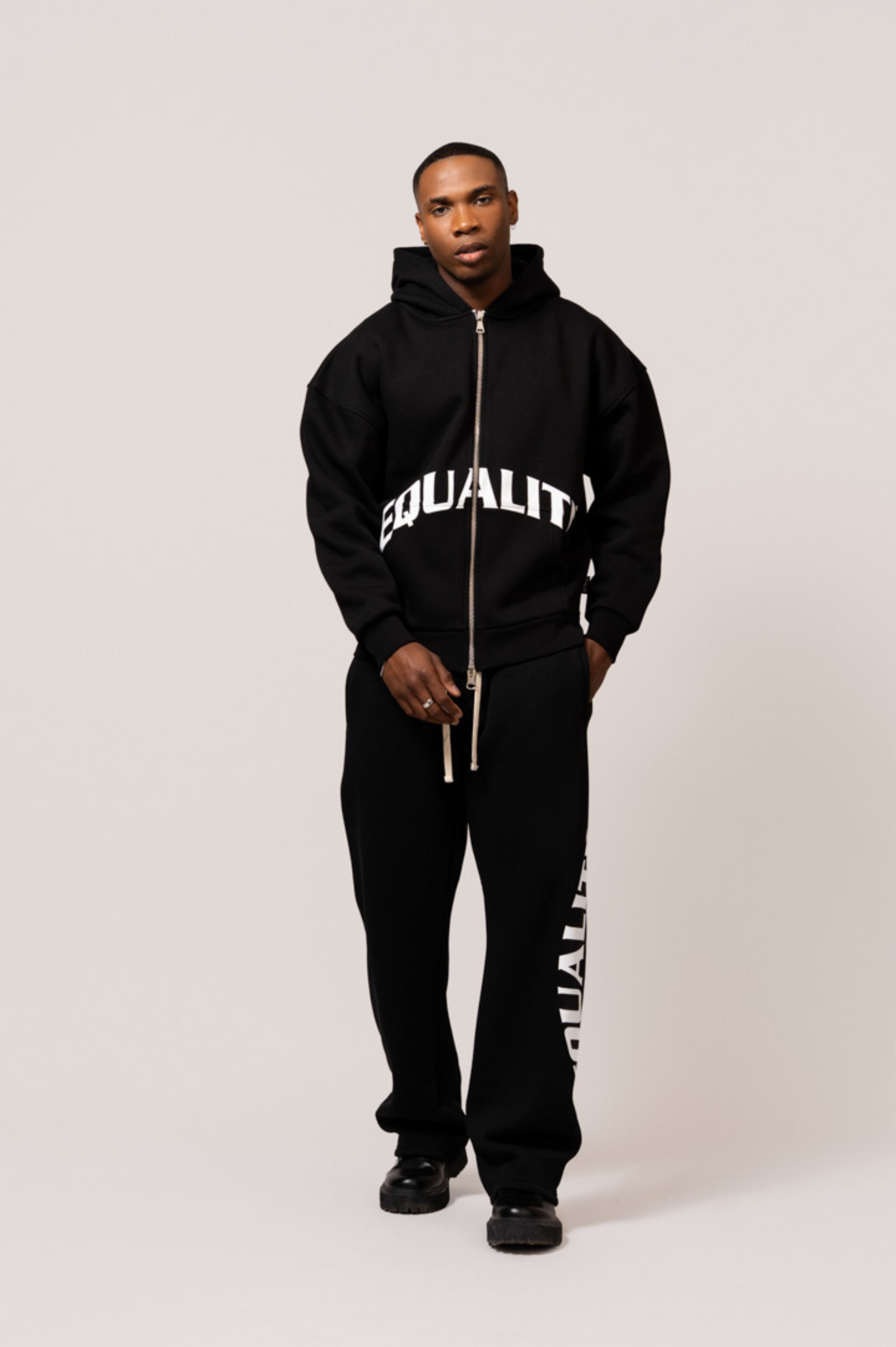 VARSITY JOGGER SET | BLACK