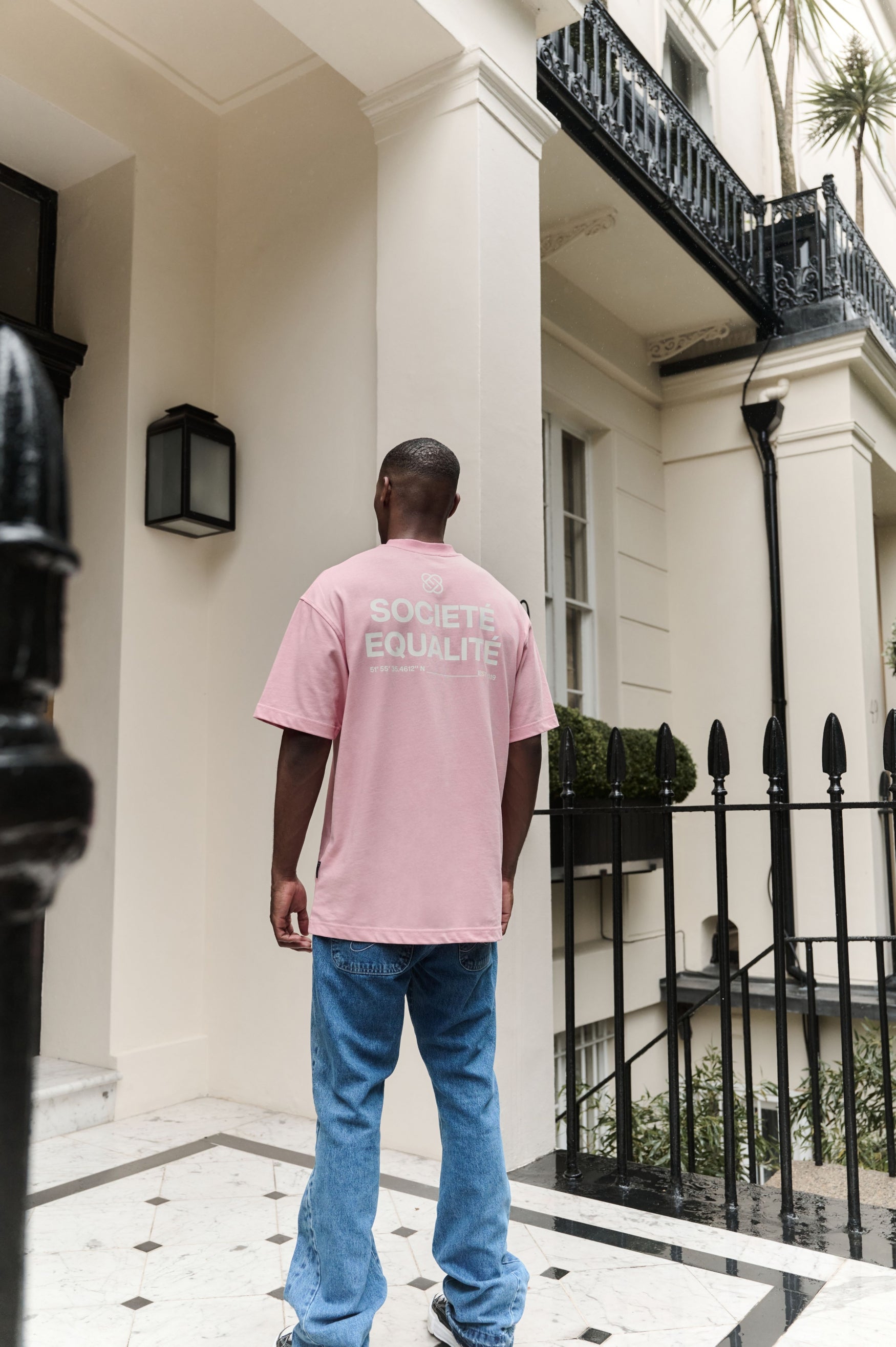 SOCIETÉ OVERSIZED TEE | PINK