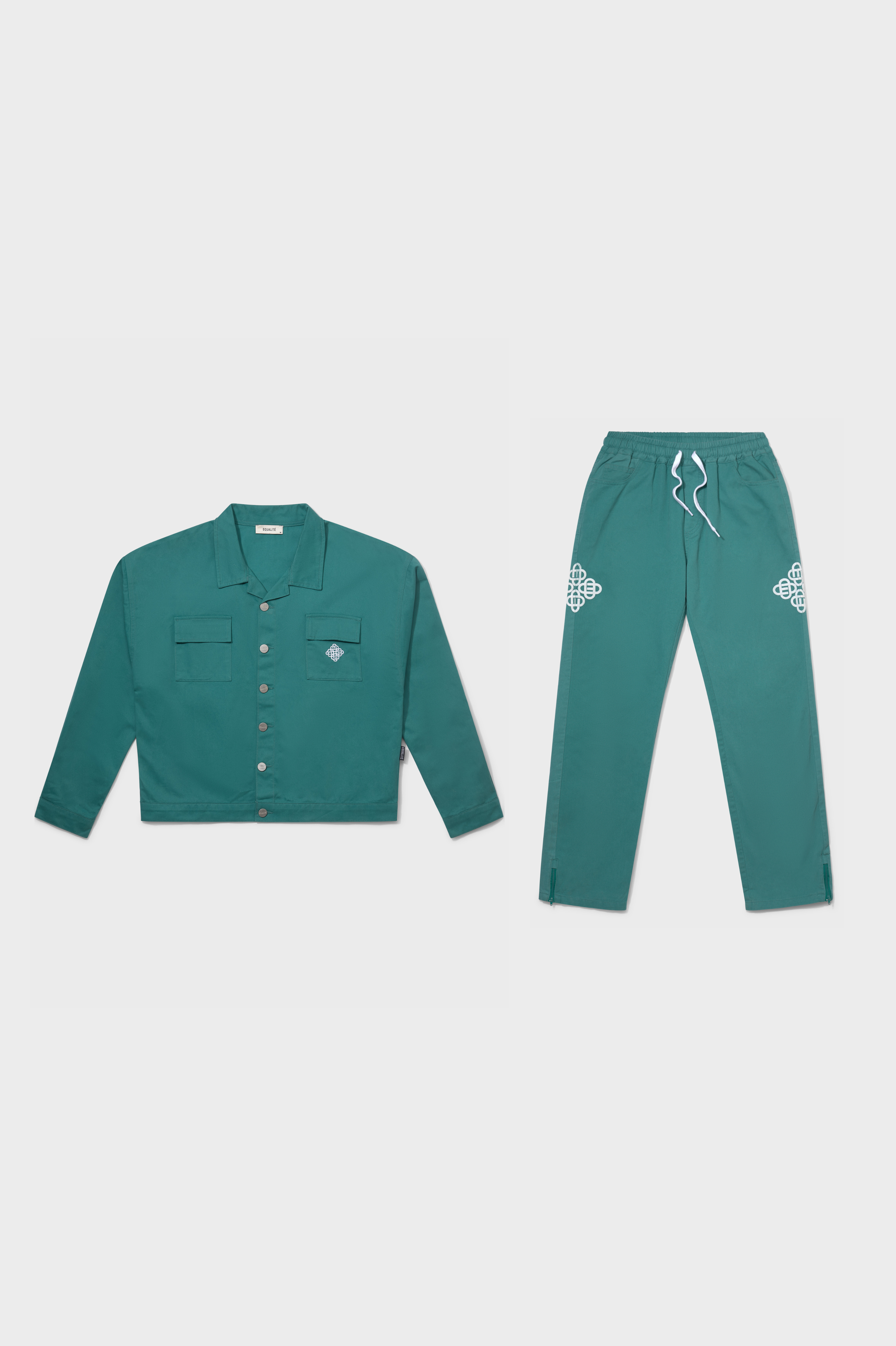 SYMBOL BOXY SET | PETROL GREEN