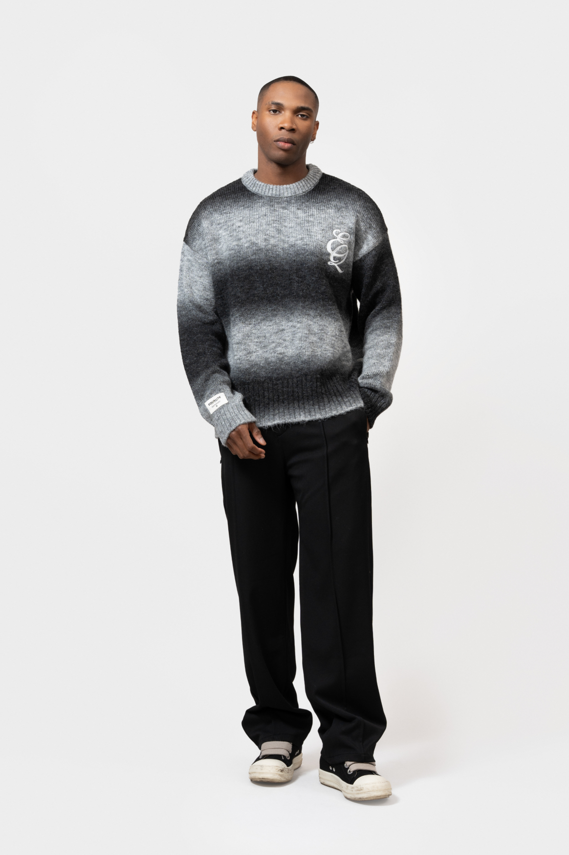 EQ KNIT SWEATER | GREY
