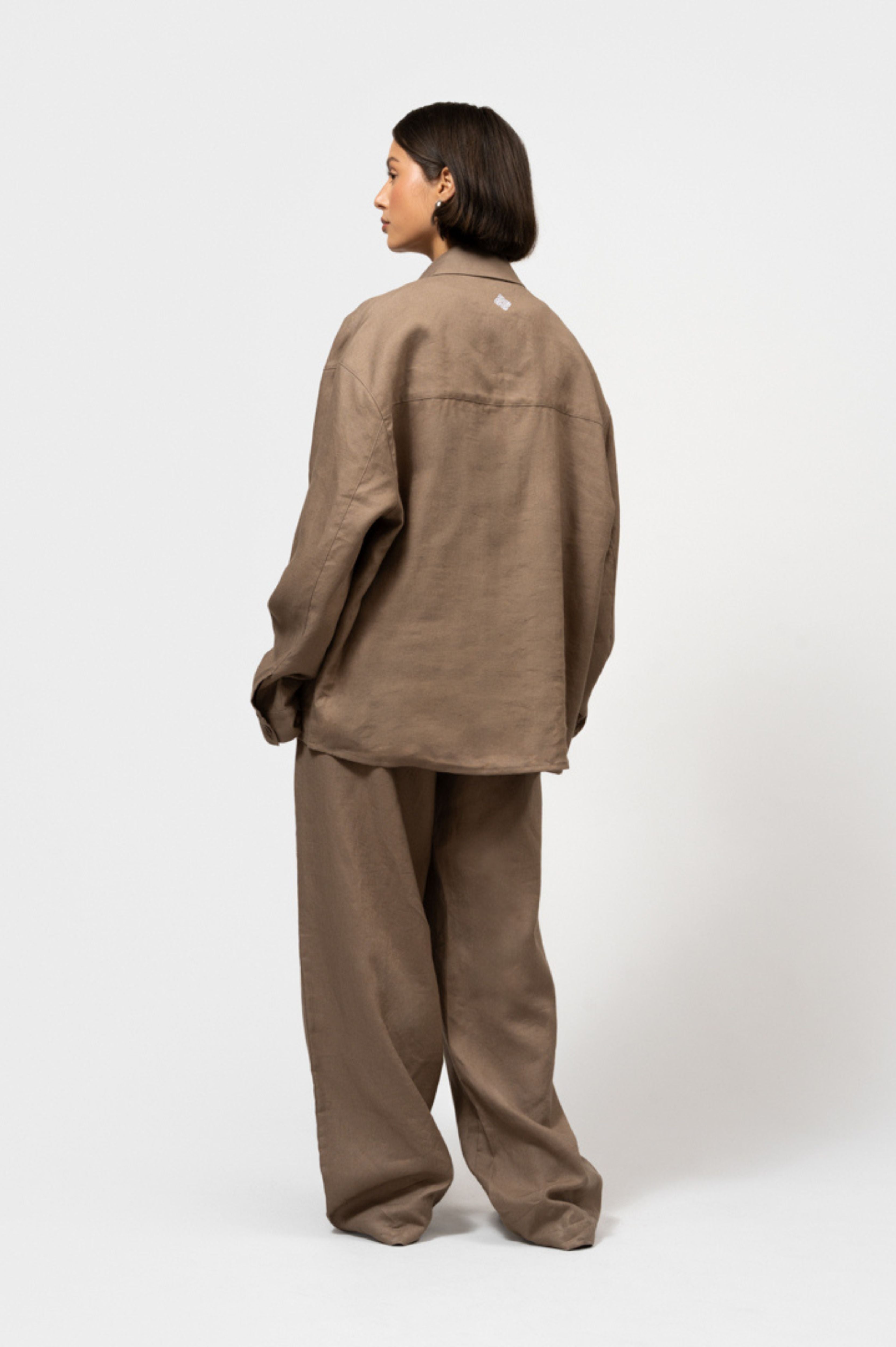 REMY LINEN SET | TAUPE